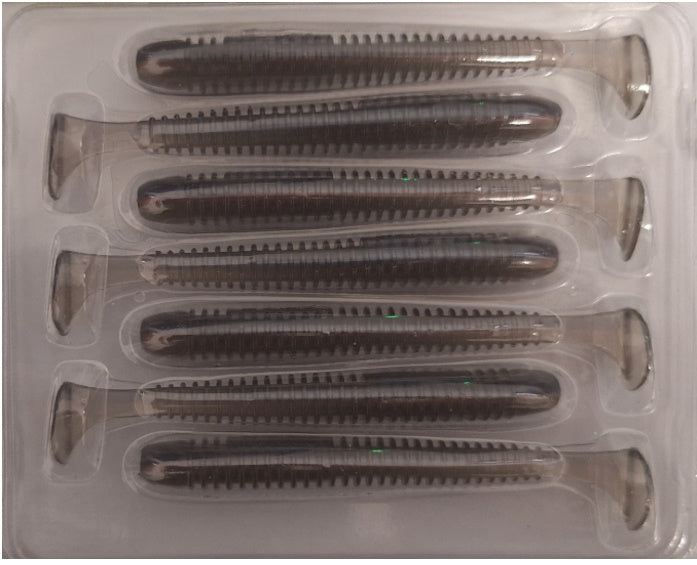 Kaida Original Soft bait 9cm Wide Tail - Blue Pearl