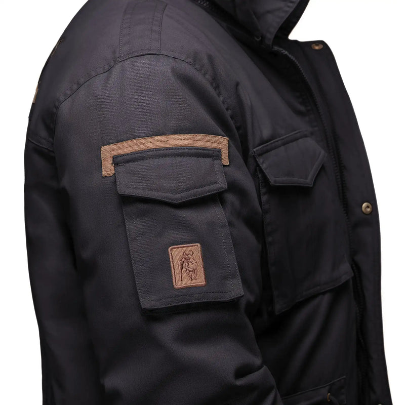 Boerboel Kalahari Parka Jacket – Charcoal