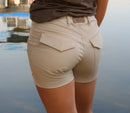 Bosbok Ladies Stone Stretch Shorts
