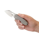 CRKT Pilar - Stainless Steel w/Satin Blade Finish