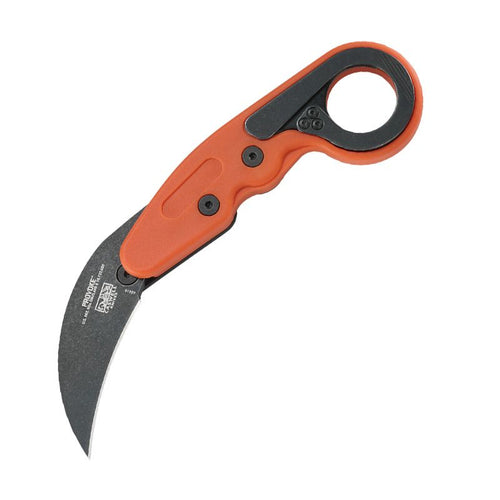CRKT Provoke 4041O Provoke Orange Kinematic Karambit Folding Knife
