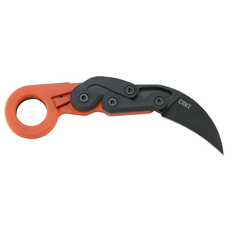 CRKT Provoke 4041O Provoke Orange Kinematic Karambit Folding Knife