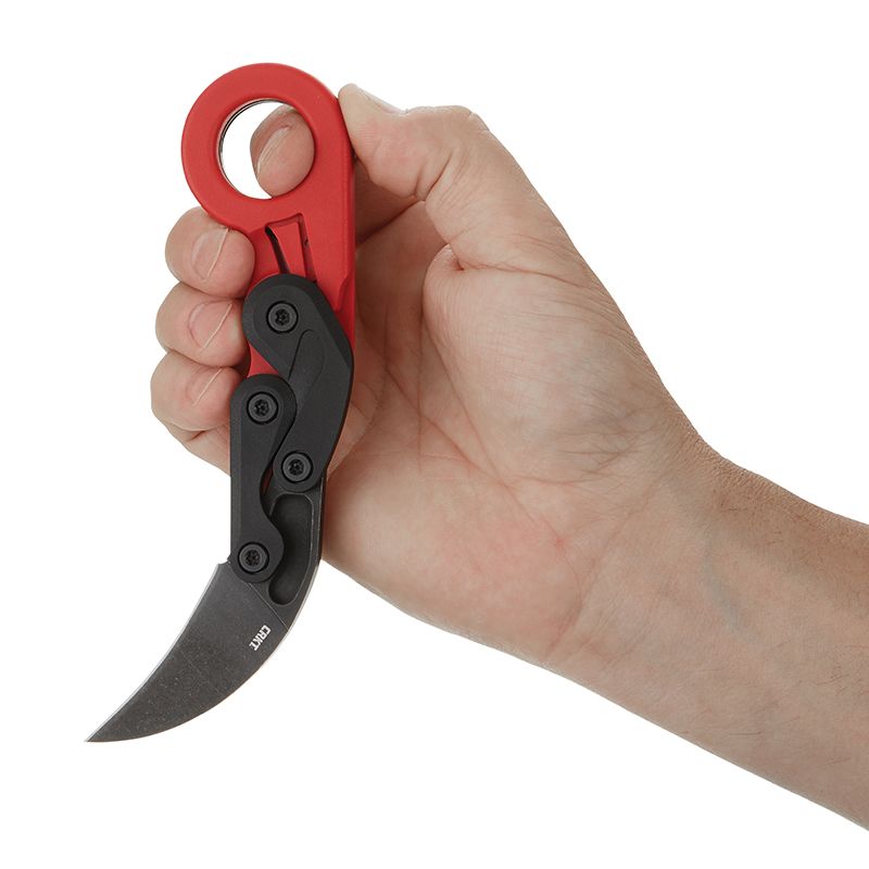 CRKT Provoke 4041R Provoke Red Kinematic Karambit Folding Knife