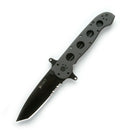 CRKT M16-14SF Large Tanto Special Forces Aluminum with Triple Point Serrations