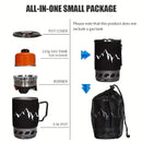 Windproof Portable Camping Stove Set