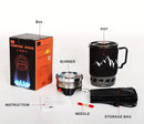 Windproof Portable Camping Stove Set