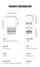 Windproof Portable Camping Stove Set