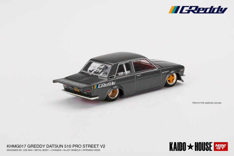 Datsun 510 Pro Street GREDDY Gun Metal Grey