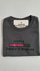 FRJ Kids Loading Charcoal Girls T-Shirt