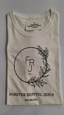 FRJ Ladies Forever Repping Jesus White T-Shirt