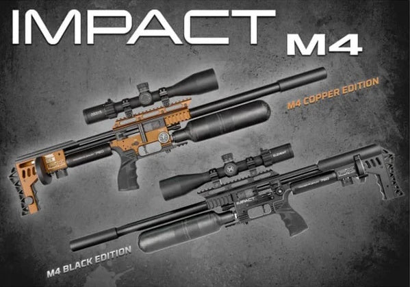 FX Impact M4 Exp Black Sniper .22 cal 700MM