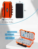 Waterproof Fishing Box M - Orange