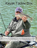 Waterproof Fishing Box M - Orange