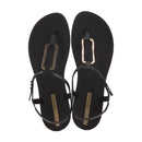 Ipanema Ladies Class Modern Sandal Ii Black Gold