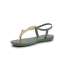 Ipanema Ladies Class Flora II Sandal Green Gold