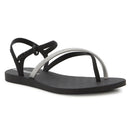 Ipanema Ladies Elegant Sandal Black Silver