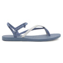 Ipanema Ladies Elegant Sandal Blue Silver