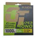 Kaida GT Super Mono Green 600M Fishing Line