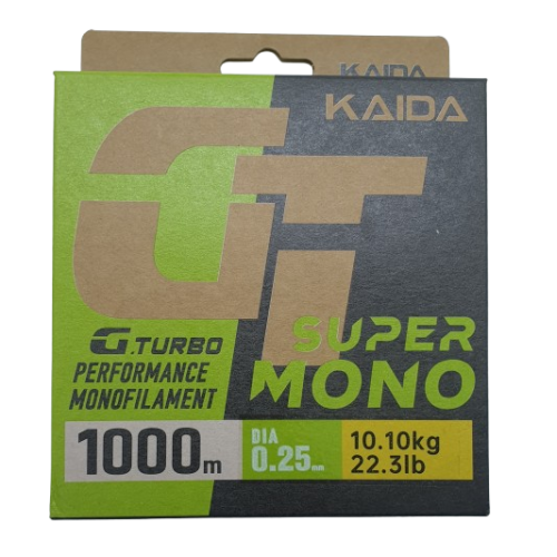 Kaida GT Super Mono Green 600M Fishing Line