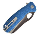 Honey Badger HB1744 Rescue Serrated Large Blue