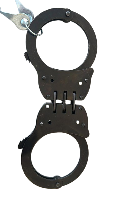 Black Hinged Handcuff LB