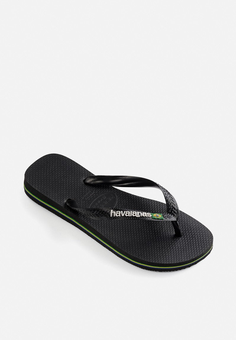 Havaianas Brazil Logo Black