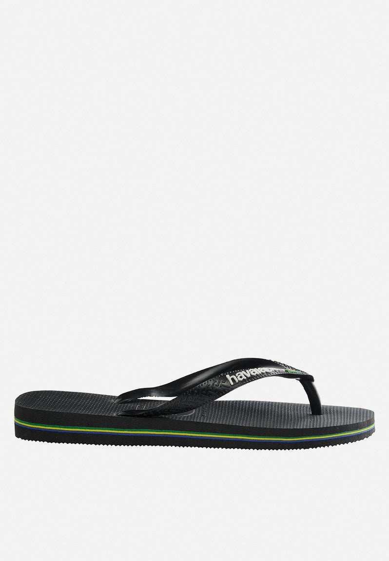 Havaianas Brazil Logo Black