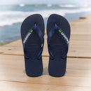 Havaianas Brazil Logo Navy Blue