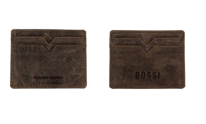 Bossi Hunter Leather CreditCard Holder - RFID