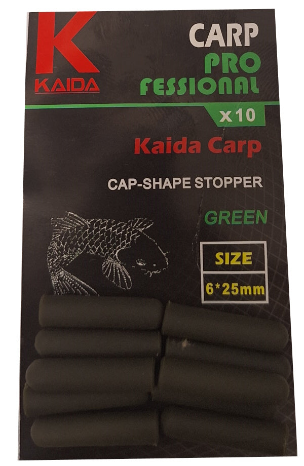 Kaida Carp Professional Cap Shape Stopper x10