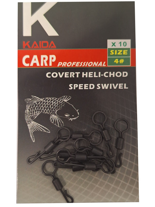 Kaida Carp Professional Covert Heli-Chod Speed Swivel