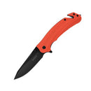 Kershaw Barricade Orange Black Oxide Blade Finish with Assisted Opening