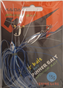 Kaida Spinner Bait - Blue