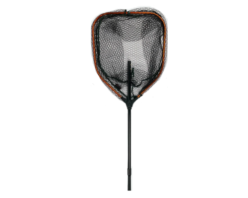 Kaida 65x55cm Rubberized Nylon Folding Fish Landing Net with 1.50m Telescopic Handle