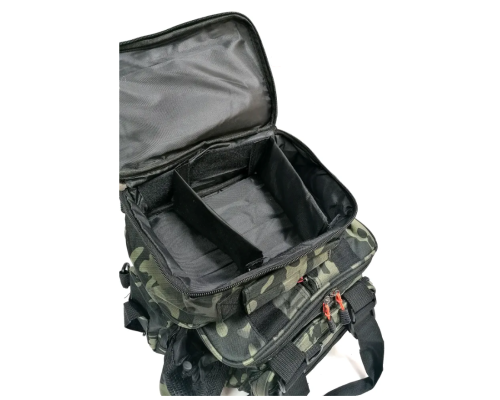 Kaida TP23 Carryall Camo Shoulder Tool Bag for Reels and Fishing Accessories 37x19x23 cm