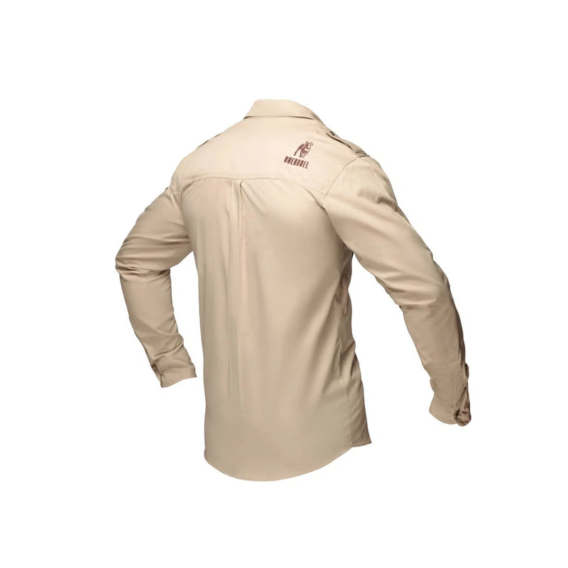 Boerboel Men’s Kalahari Shirt L/S – Stone