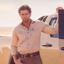 Boerboel Men’s Kalahari Shirt L/S – Stone