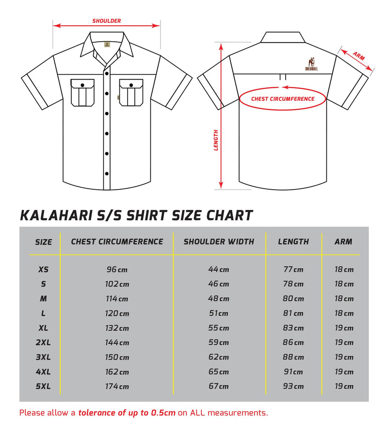 Boerboel Men’s Kalahari Shirt L/S – Stone