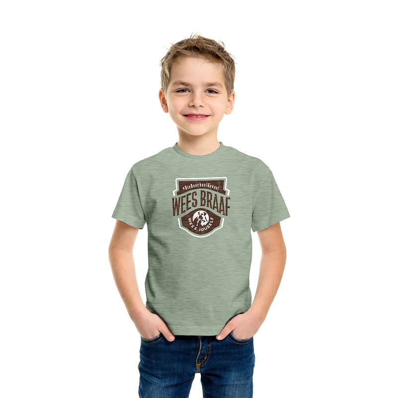 Boerboel Green Braaf Kids T-Shirt