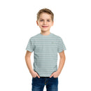 Boerboel Kids T-Shirt Stripe – Green & Stone Tee