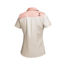 Boerboel Ladies S/S Kalahari Shirt – Stone & Blush Pink