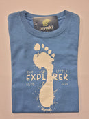 Myraki Kids Little Explorer Sky Blue T-Shirt