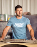 Boerboel Premium Cotton T-Shirt Printed Airforce Blue "HSP" Tee