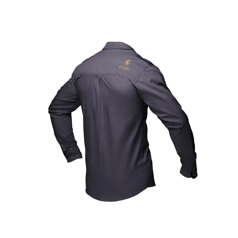 Boerboel Men’s Kalahari Shirt L/S – Charcoal