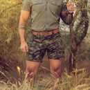 Boerboel Men’s Adjustable Kalahari Shorts – Military