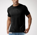Boerboel Mens Bevel Print Black Tee