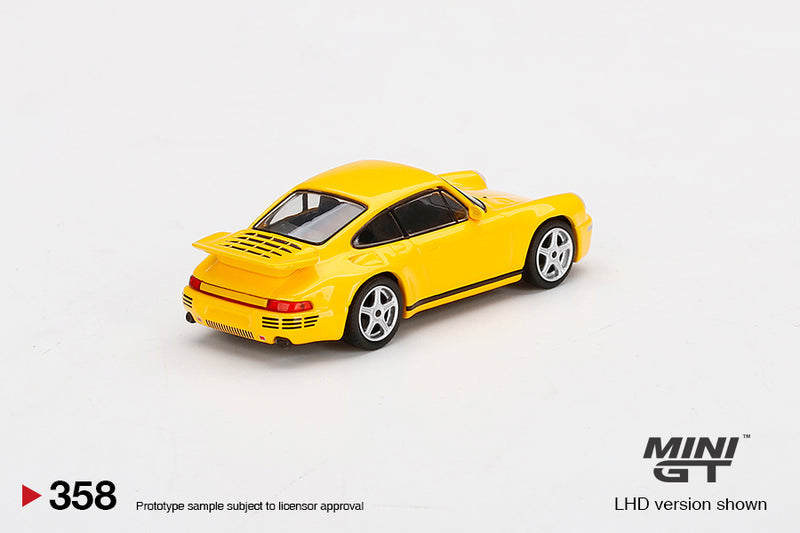 MiniGT RUF CTR Anniversary Blossom Yellow