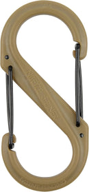 Nite Ize N2 Coyote S-Biner Plastic Double Gated Carabiner