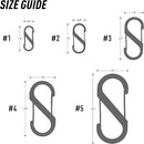 Nite Ize N2 Coyote S-Biner Plastic Double Gated Carabiner