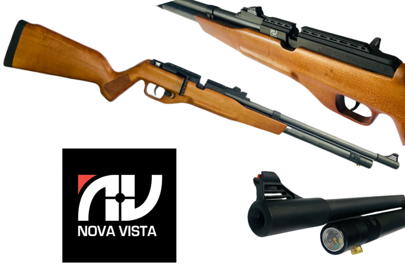 Nova Vista PCP1000 PCP Air Rifle with Wood Stock